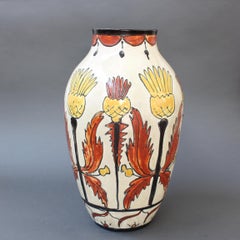 French Decorative Ceramic Vase 'circa 1940s'