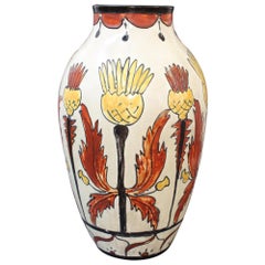 French Decorative Ceramic Vase 'circa 1940s'
