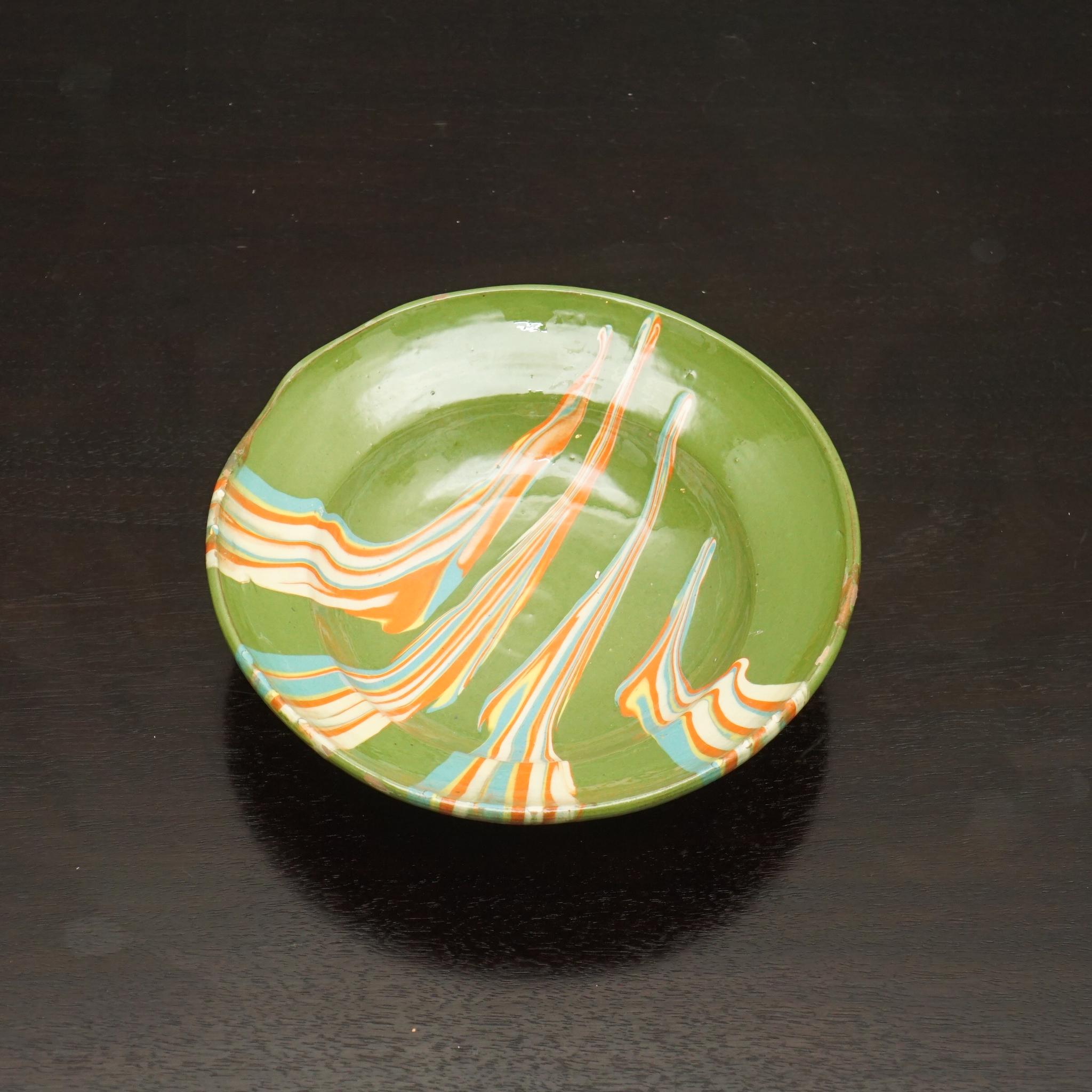 Hand-Painted French Decorative Clay Bowls For Sale