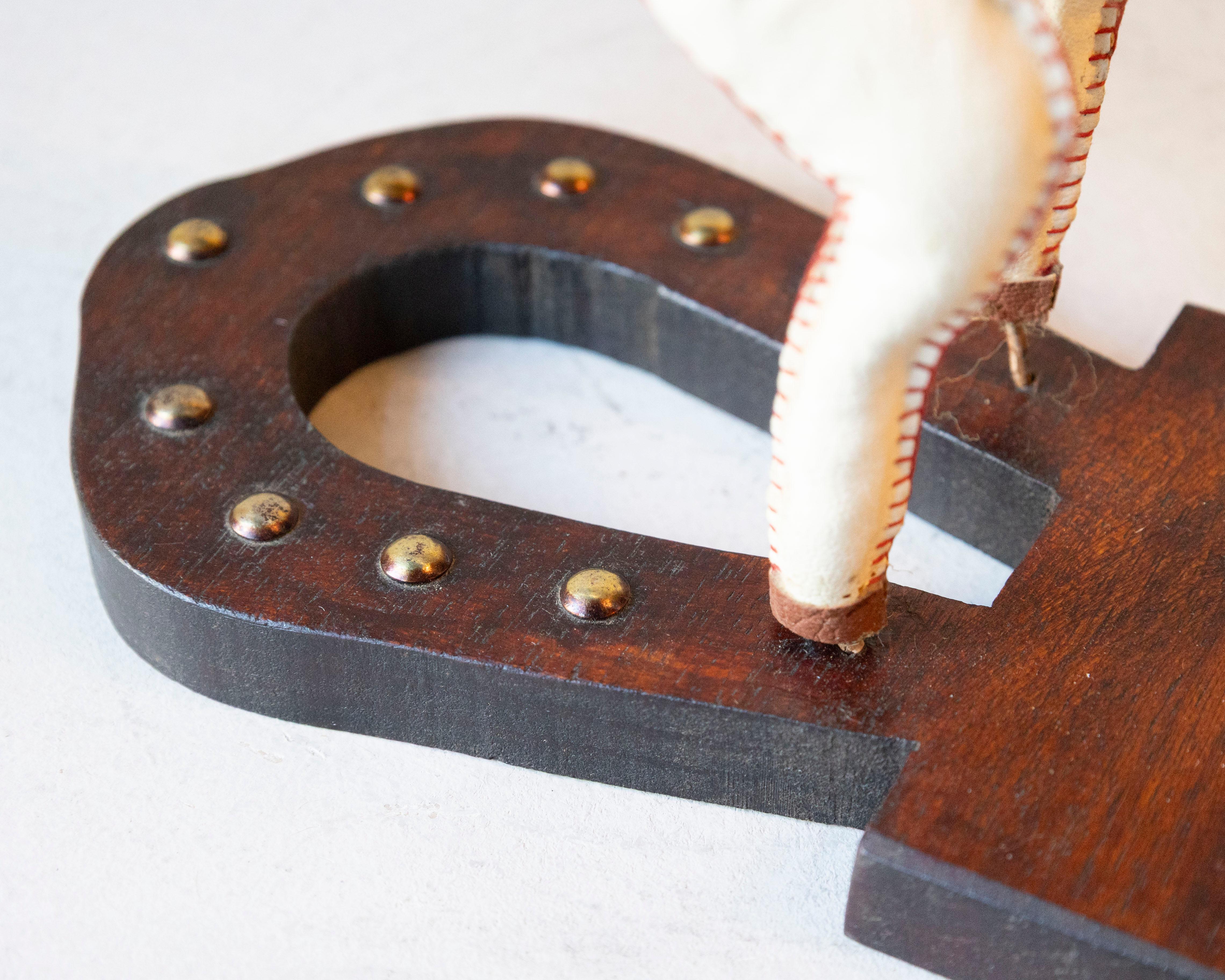 French Decorative Horse in Moleskin with Saddle and Harness, 20th Century For Sale 6