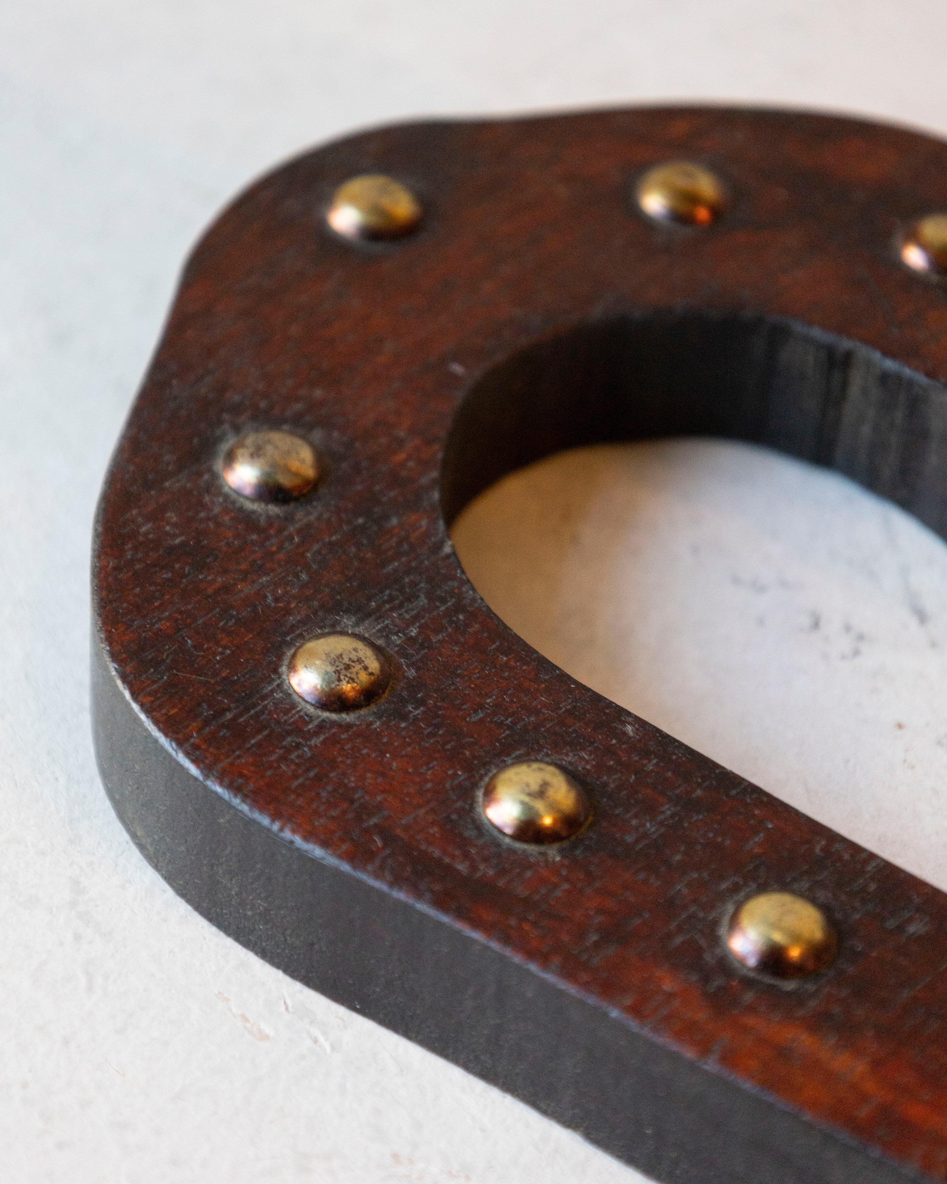 French Decorative Horse in Moleskin with Saddle and Harness, 20th Century For Sale 5