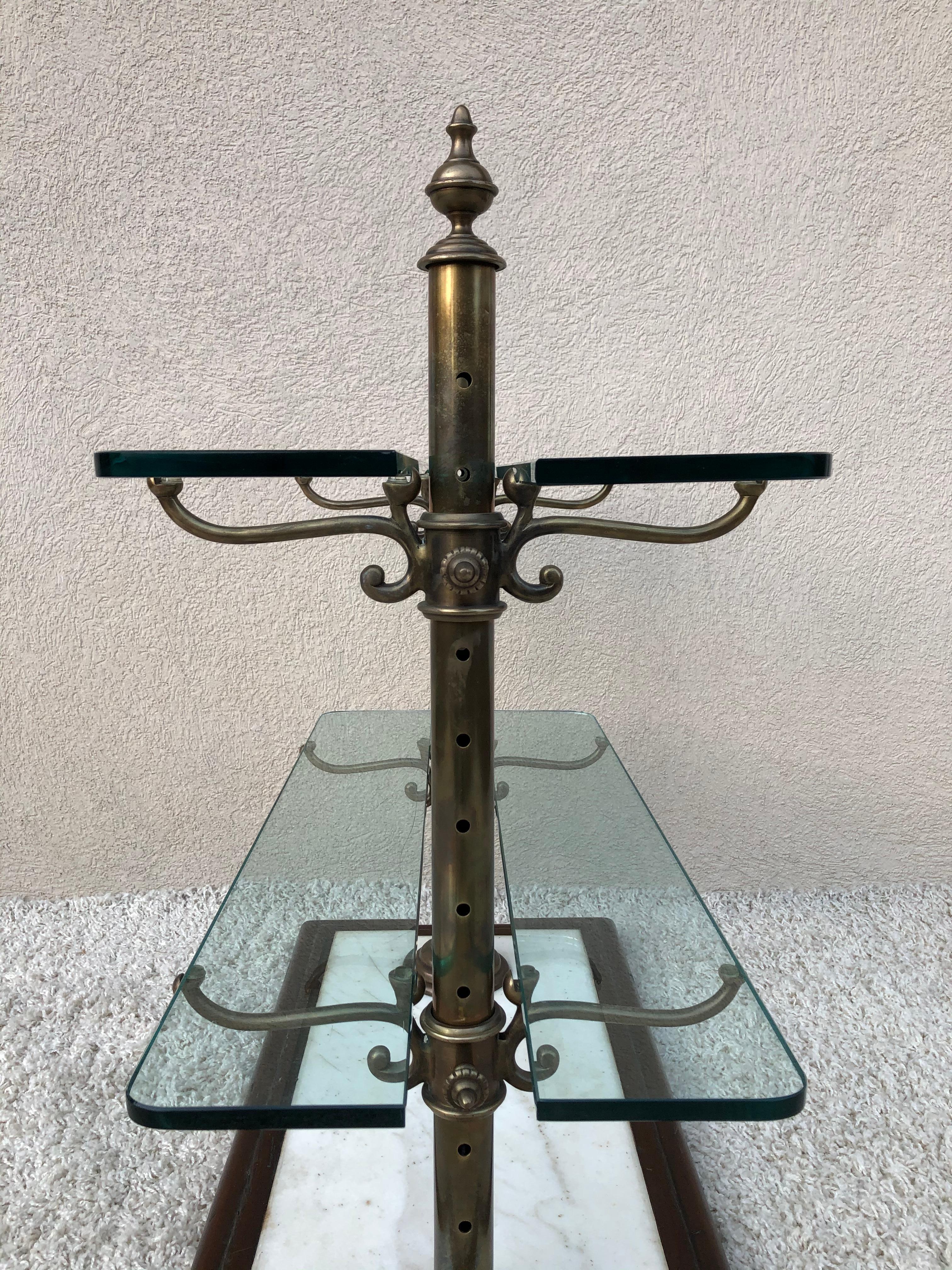 French Decorative Vintage Bistro Pastry Shelve/Stand In Good Condition In Westport, CT
