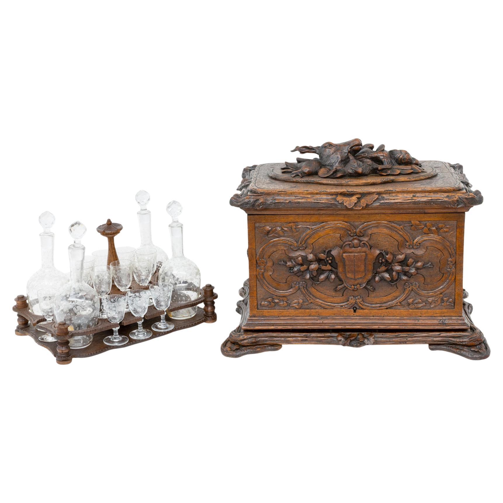 Hand-Carved Accessoires de bar