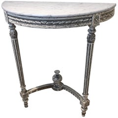 Louis XVI Demi-lune Tables