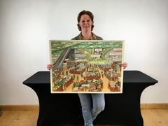 French Department Store School Chart by Rossignol