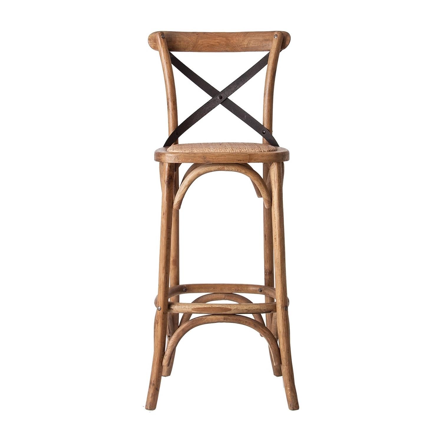 wicker bar stools with backs