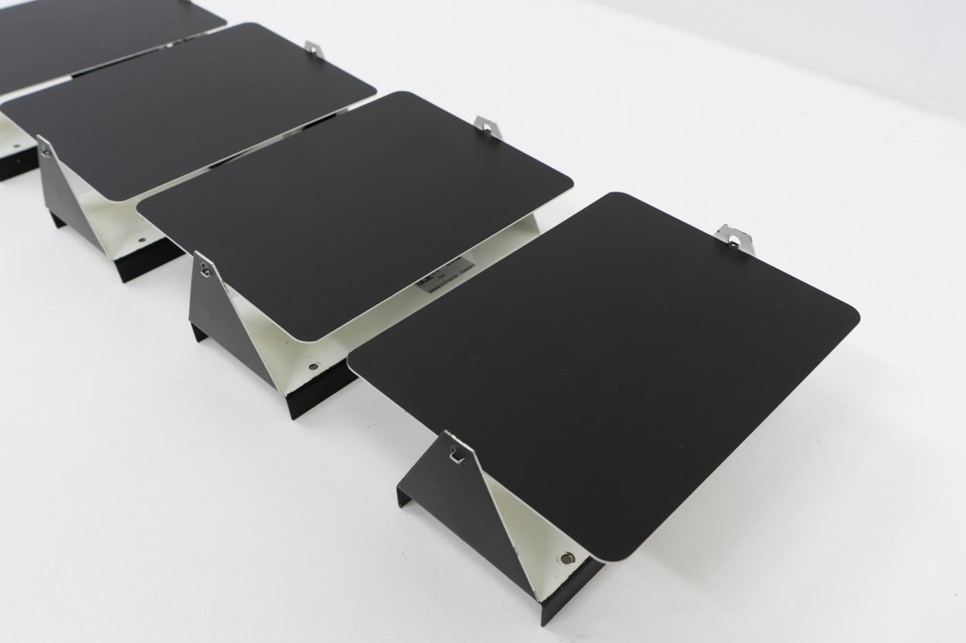 Aluminium Design Classic Charlotte Perriand CP1 Appliques pour Steph Simon, 1960s