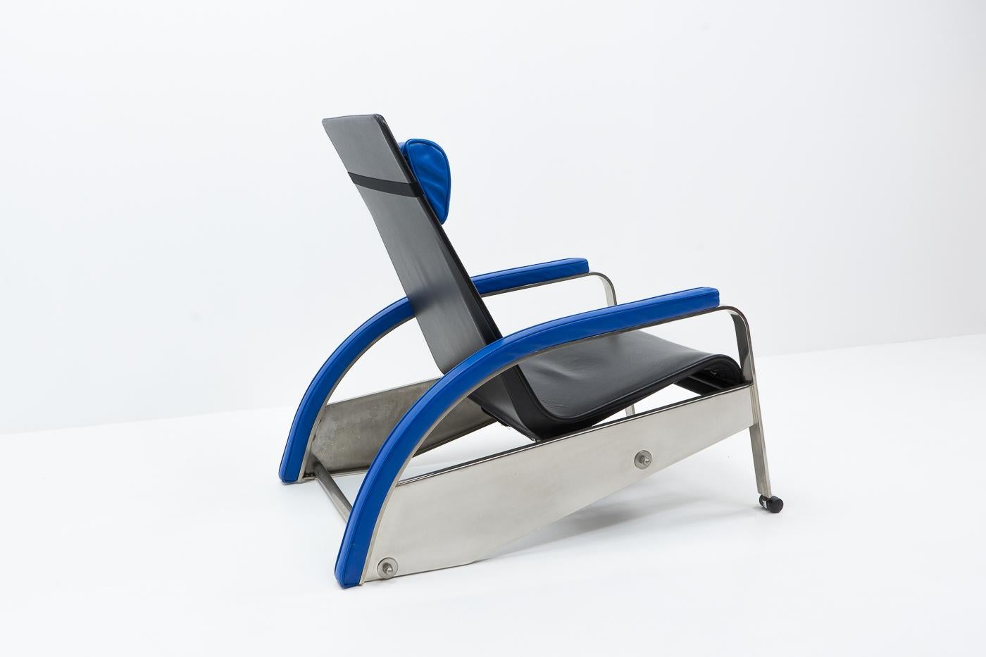 French Design Classic: Jean Prouvé, Grand Repos D80 by Tecta, 1980s In Good Condition For Sale In Renens, CH