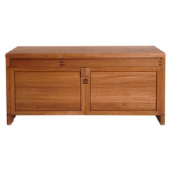 French Design Classic Pierre Chapo R08 Long Sideboard, 1970s
