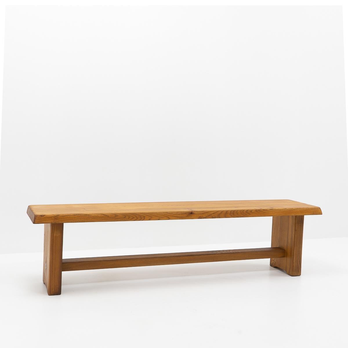 French Design Classic: Pierre Chapo, S14 Benches, 1980s For Sale 3