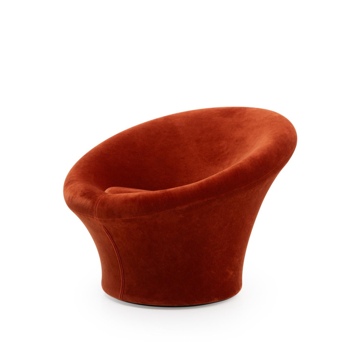 Mid-Century Modern French Design Classic Pierre Paulin for Artifort Mushroom Lounge Chair For Sale