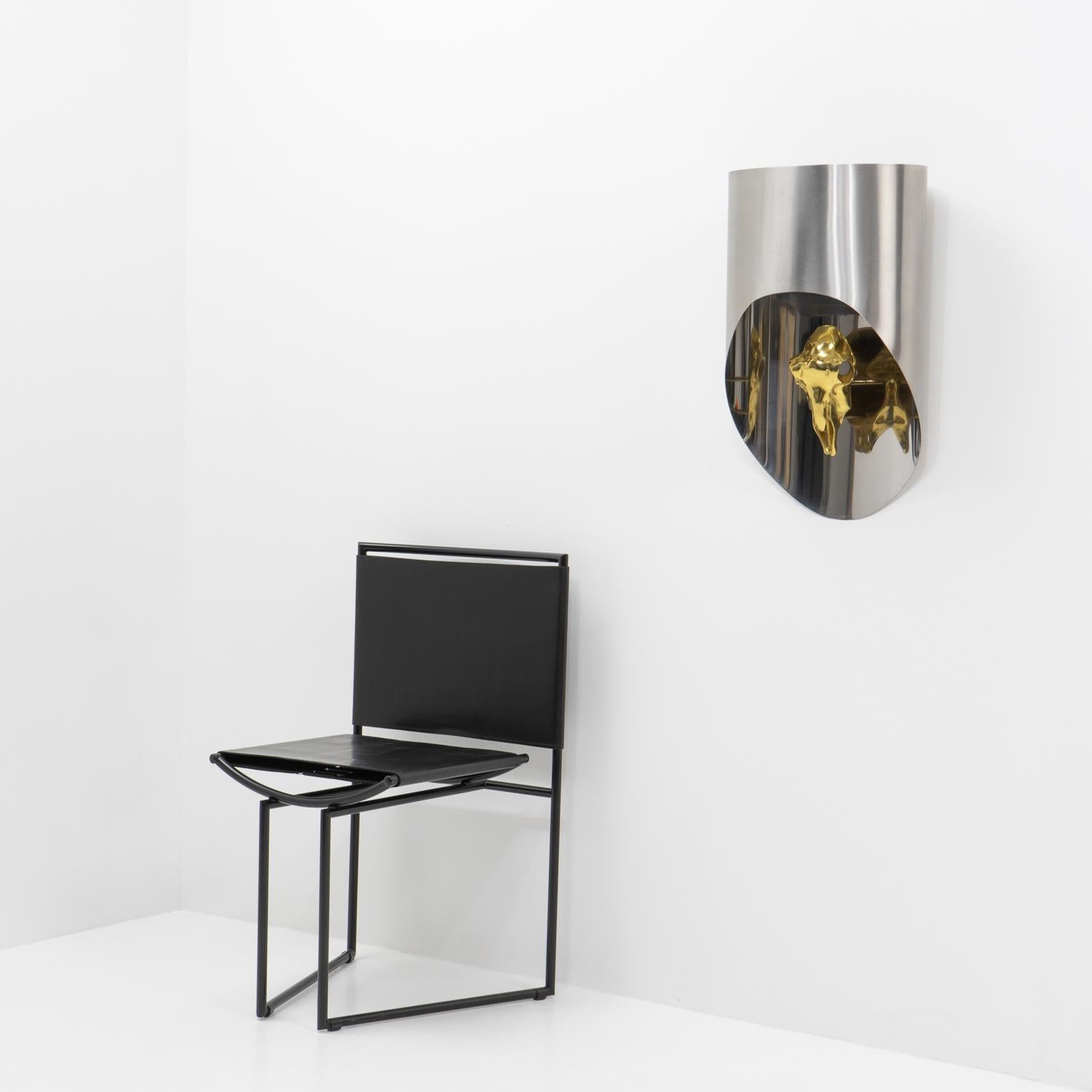 Französisches Design Maria Pergay Totem Wandleuchte oder Wandleuchter, 1970er Jahre im Angebot 4