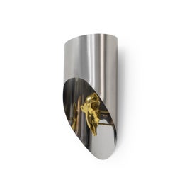 French Design Maria Pergay Totem Wall Lamp or Sconce, 1970s