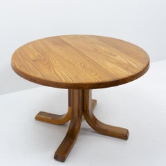 Table de salle à manger à rallonge T40 originale Pierre Chapo, 1970