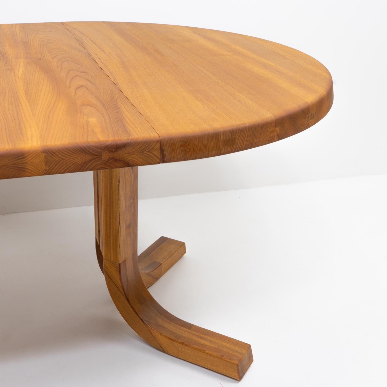Table de salle à manger à rallonge T40 originale Pierre Chapo, 1970 en vente 3