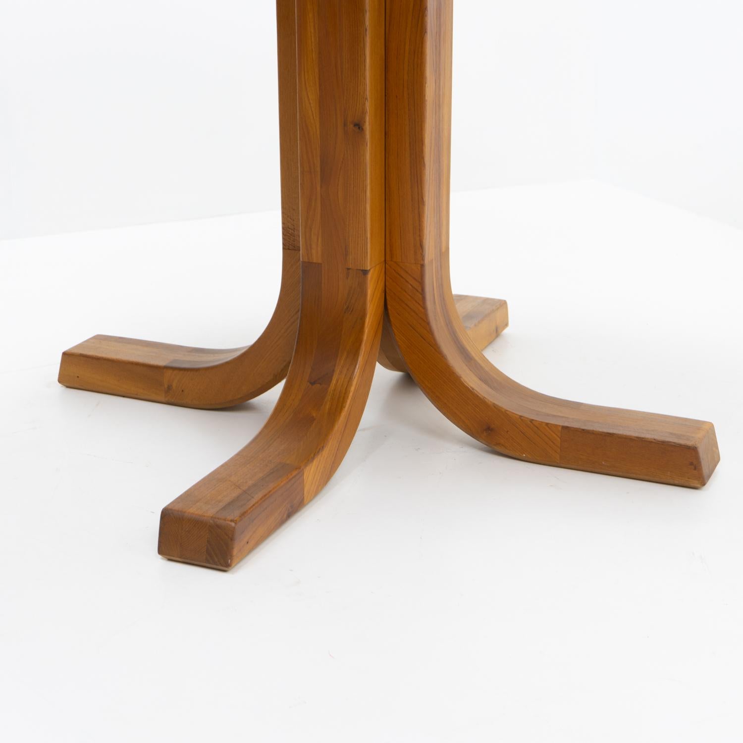Table de salle à manger à rallonge T40 originale Pierre Chapo, 1970 en vente 5
