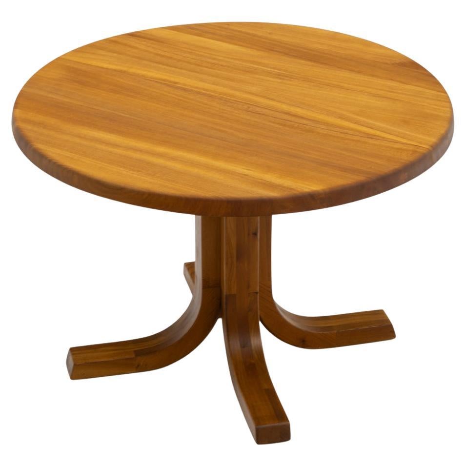 French Design Original Pierre Chapo Extendable T40 Dining Table, 1970s