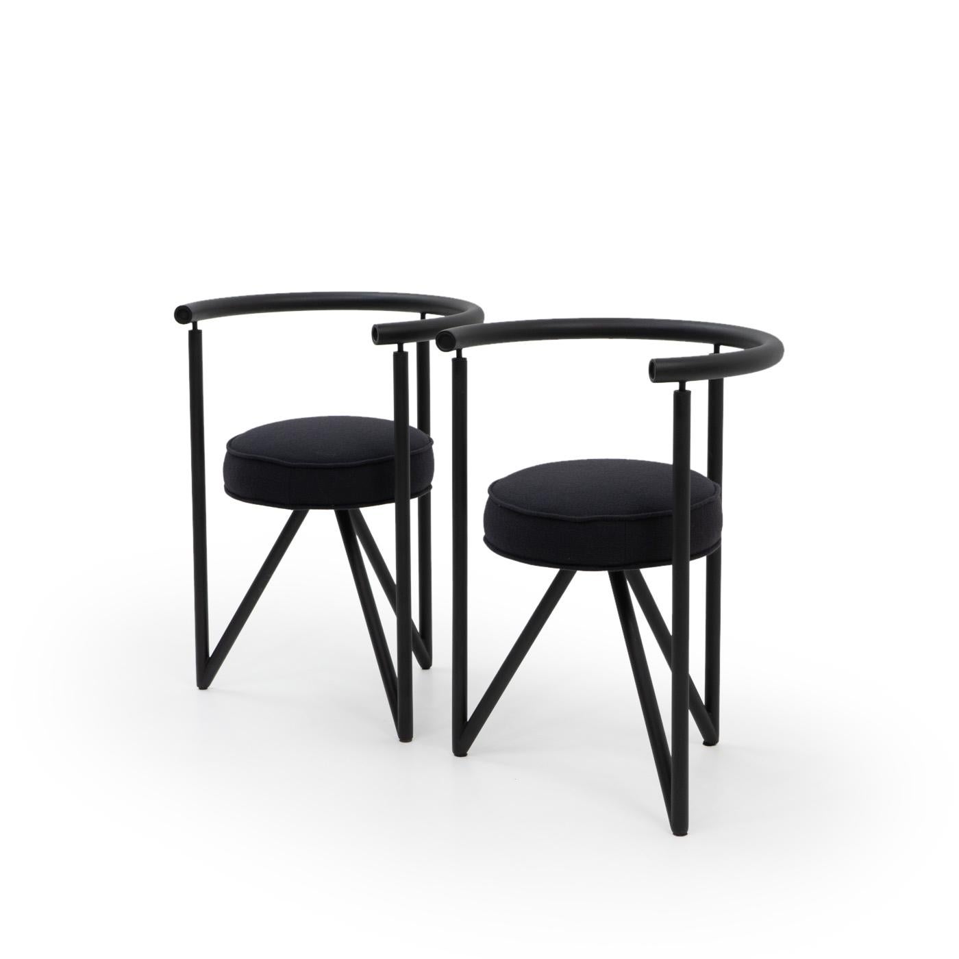 Mid-Century moderno Design Philipp Starck Sedia Miss Dorn per Disform in vendita