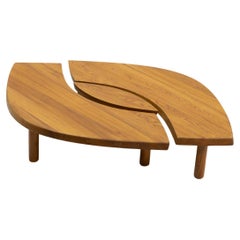French Design Pierre Chapo T22 Eye Coffee Table, France – 1970s