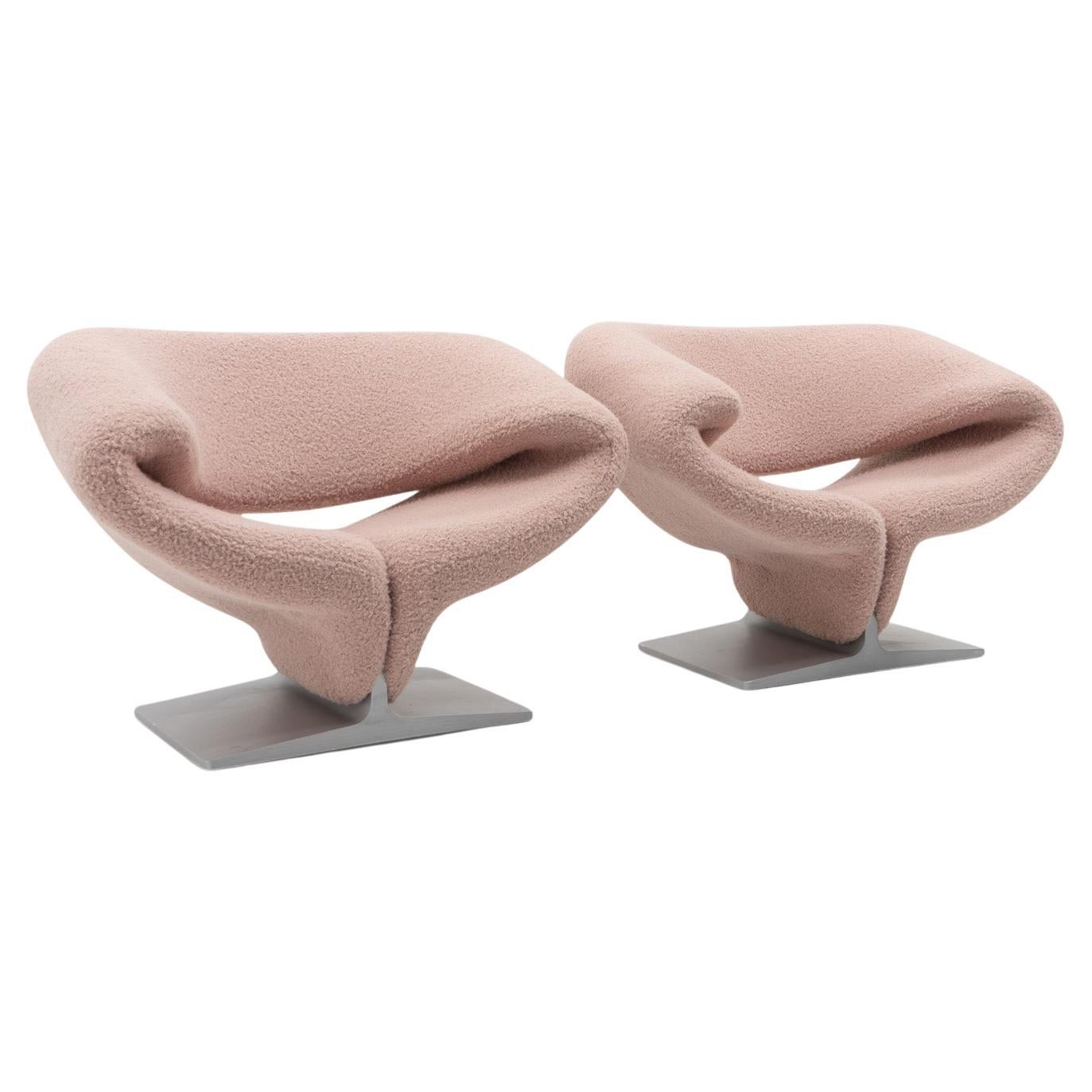 French Design Pierre Paulin, Ribbon Chairs by Artifort, 1990s