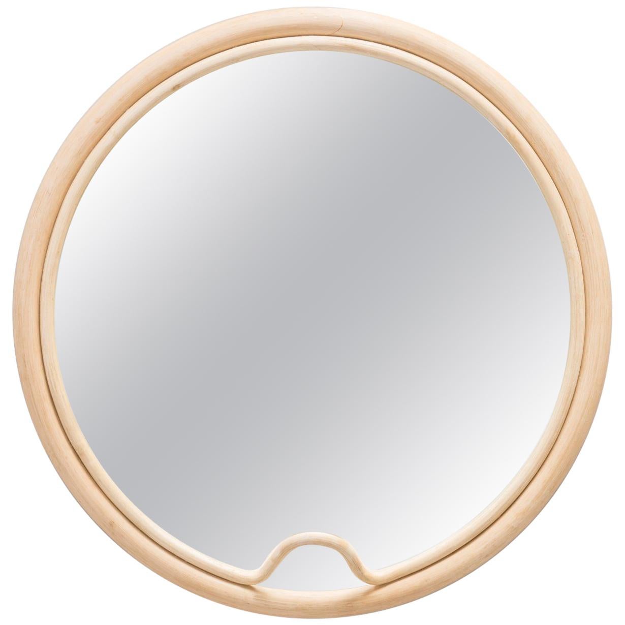 French Design Rattan Mirror