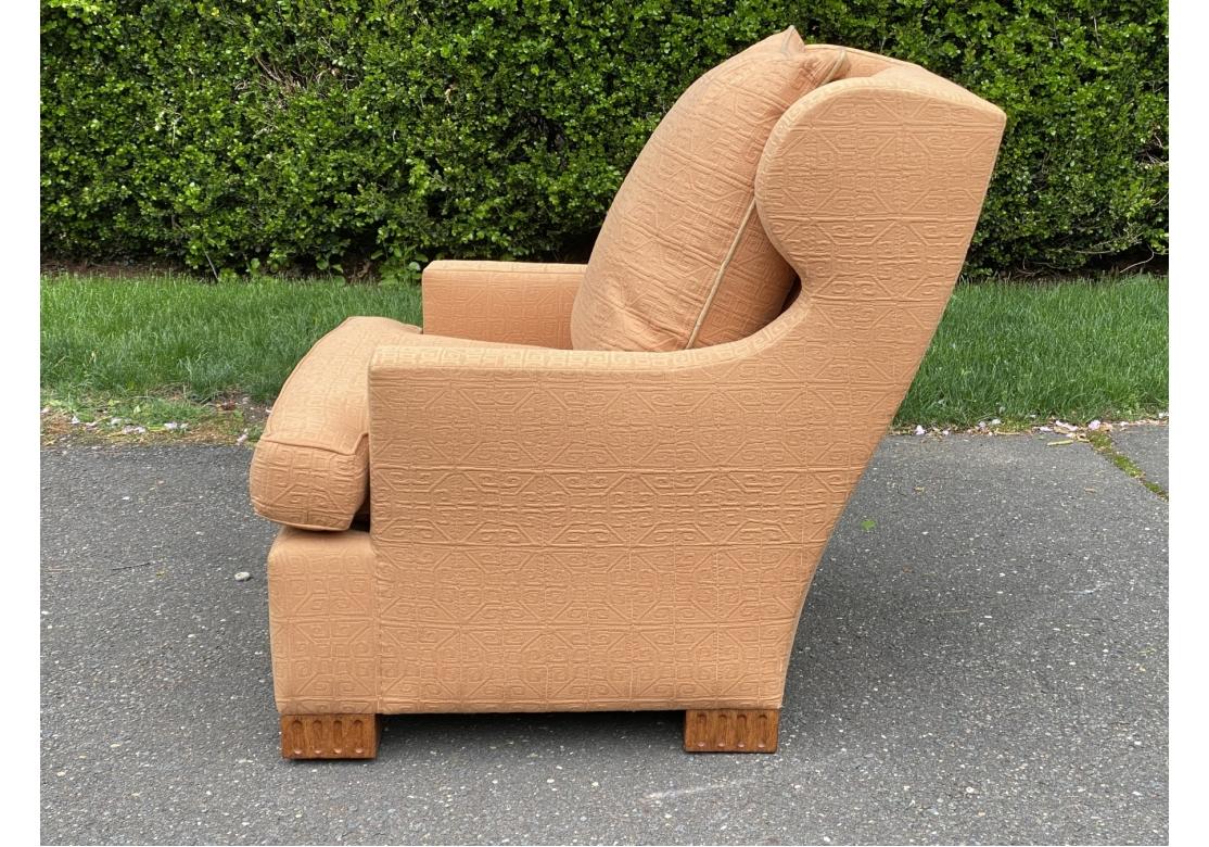 French Designer Club Chair By Dessin Fournir Companies For Sale 1