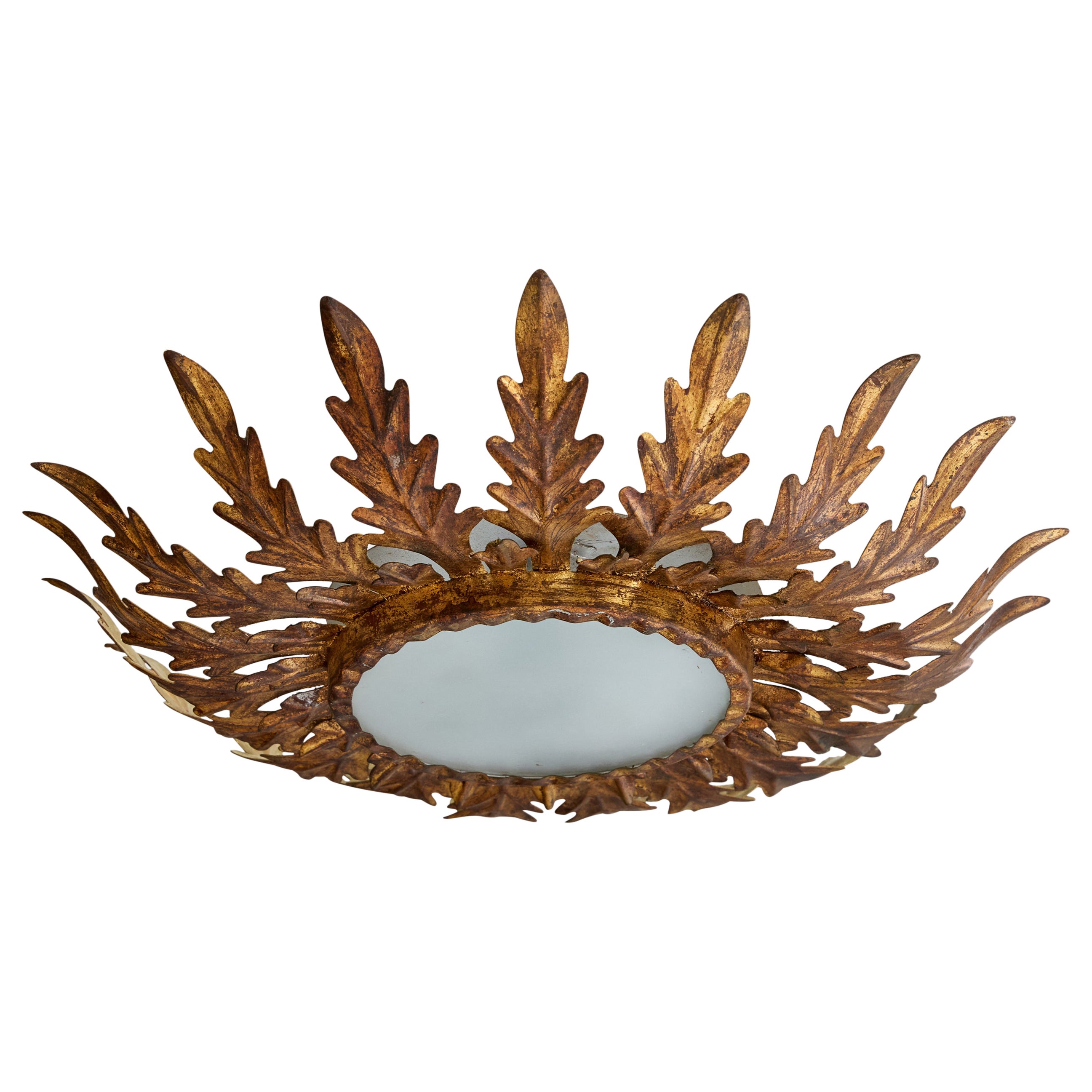 Design/One, métal, verre, France, années 1950 en vente