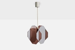 French Designer, Pendant Light, Acrylic, France, 1970s
