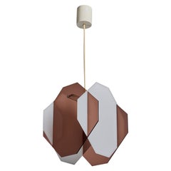 French Designer, Pendant Light, Acrylic, France, 1970s