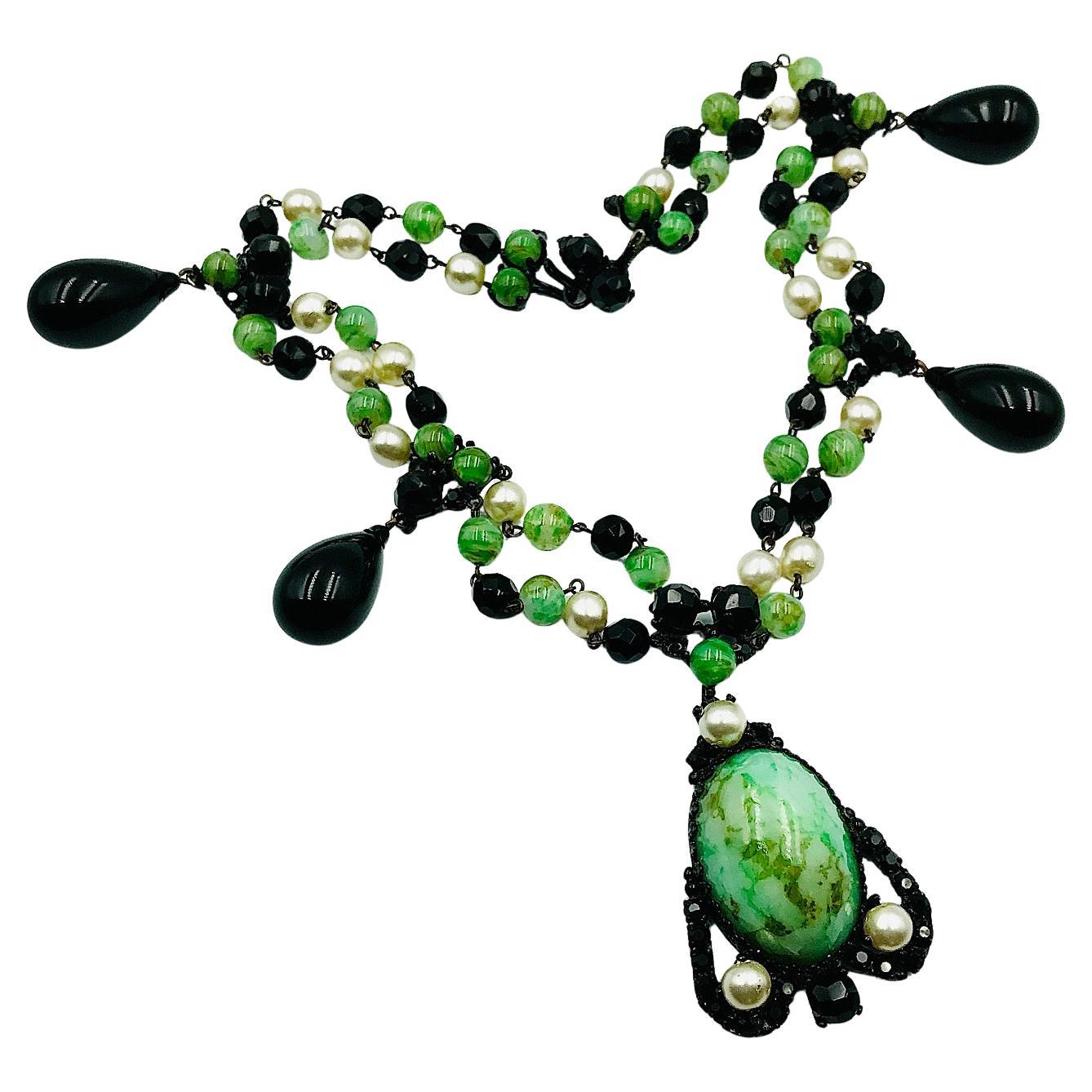 Lo stilista francese Roger Scemama per Christian Dior Collana 1950s In condizioni buone in vendita a Warminster, GB