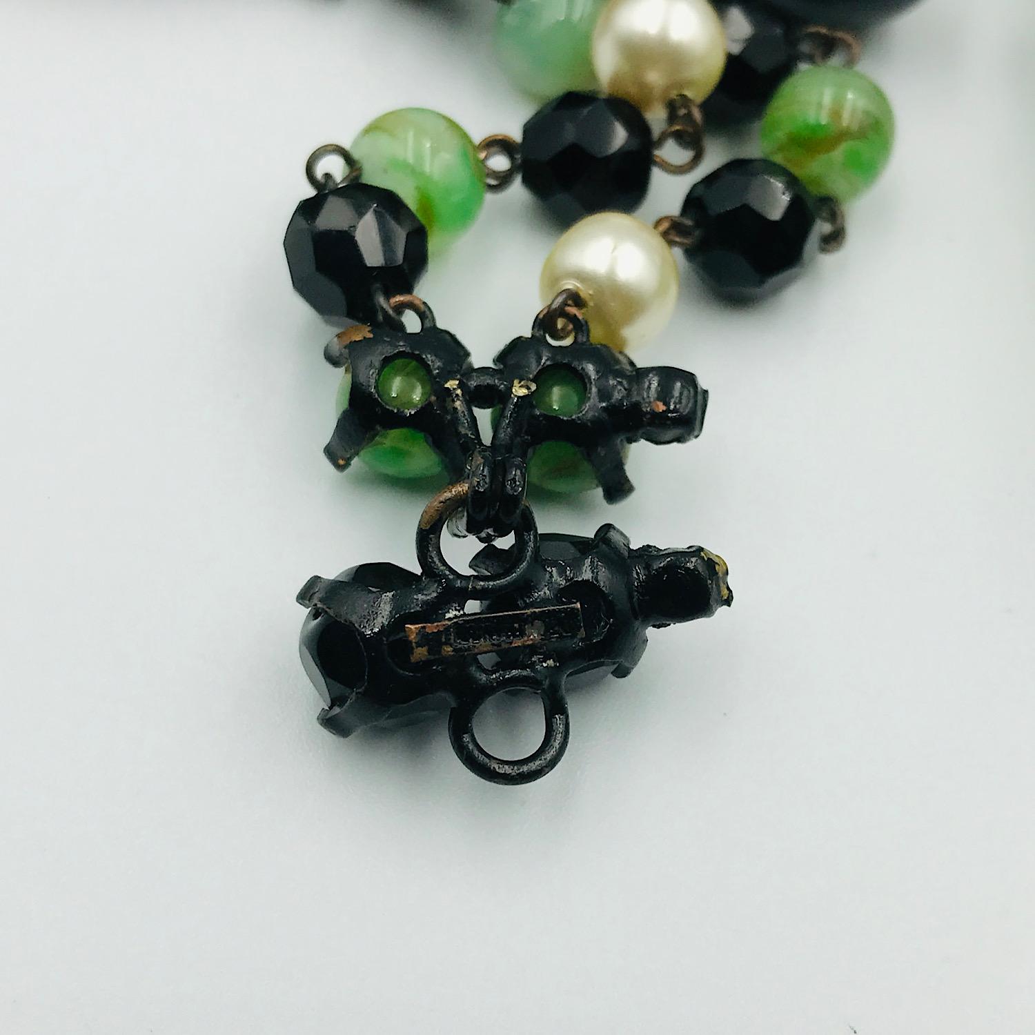 Lo stilista francese Roger Scemama per Christian Dior Collana 1950s in vendita 2