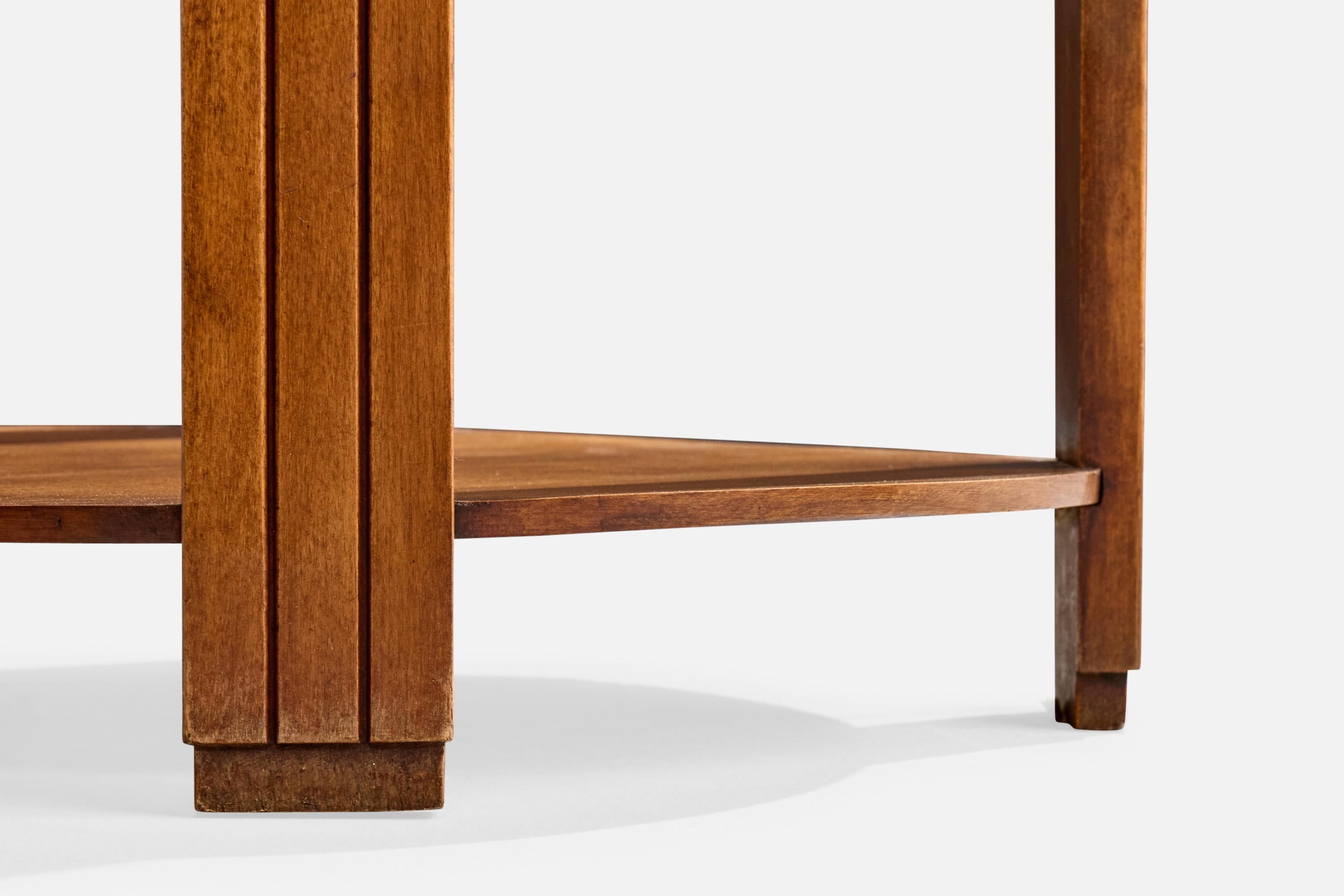 Tavolino di design francese, Quercia, Francia, anni '30 in vendita 3