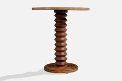 Tavolino di design francese, Quercia, Francia, anni '1940