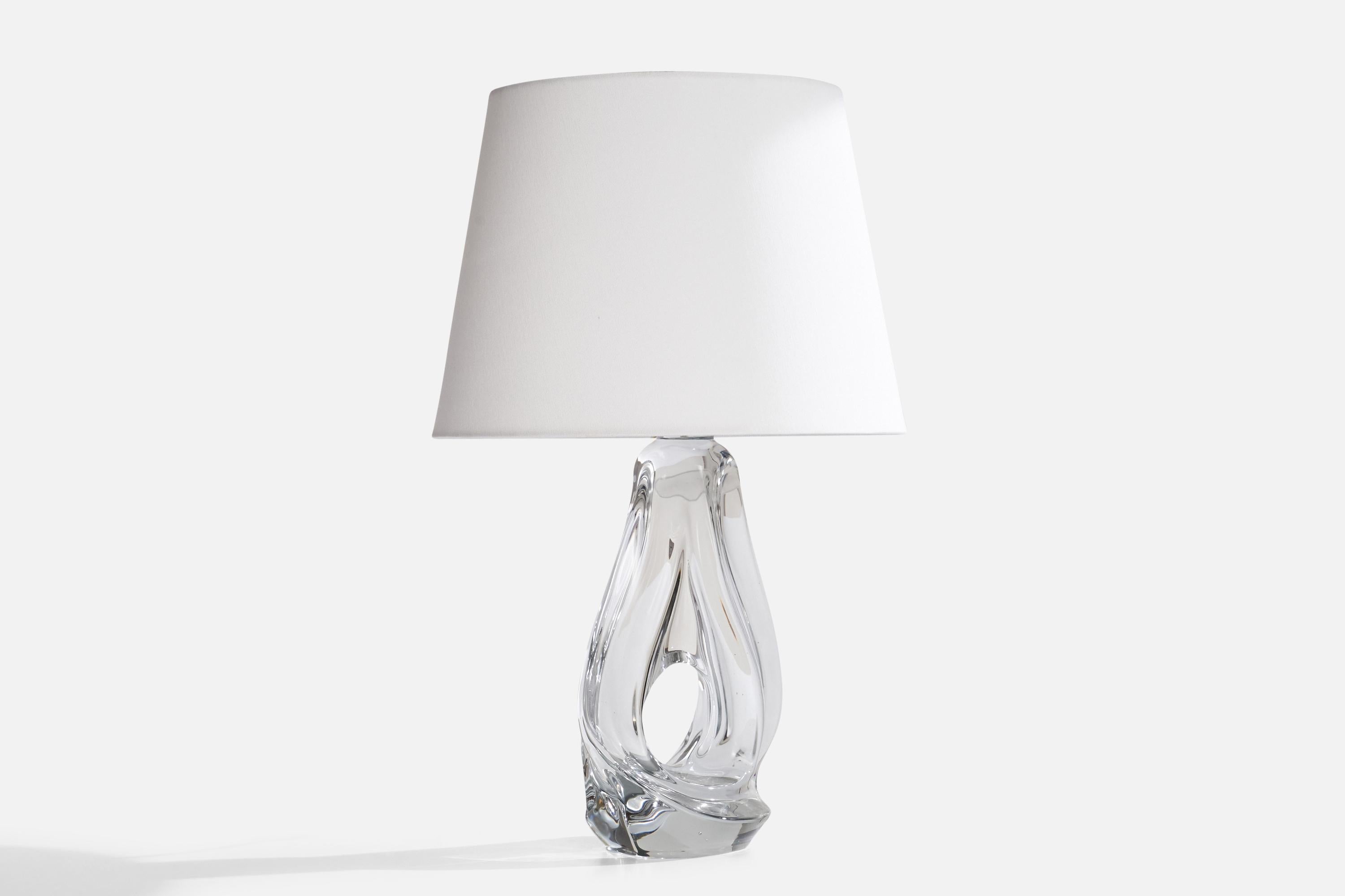 Französische Designerin, Tischlampe, geblasenes Glas, Frankreich, 1960er Jahre im Angebot 1