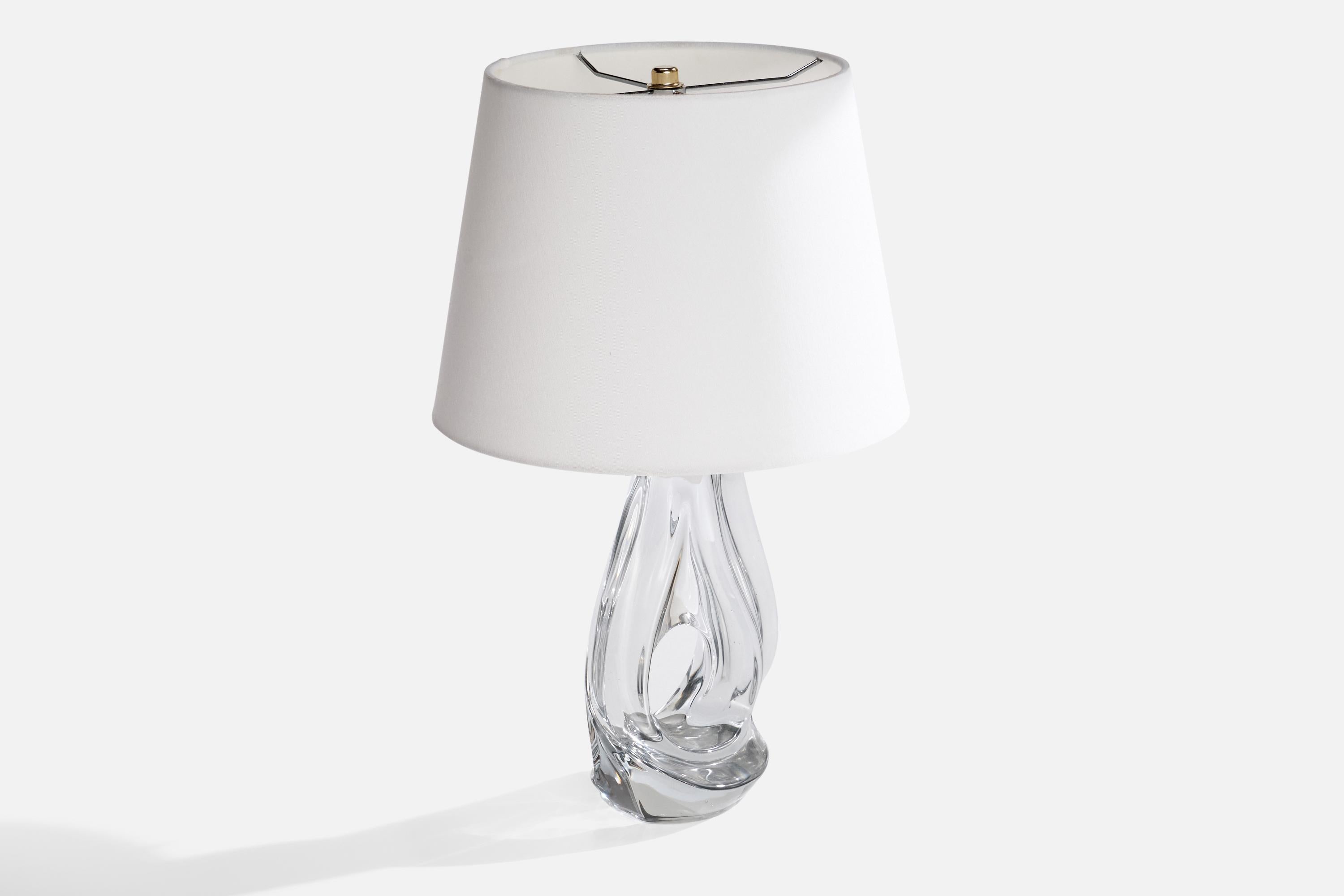 Französische Designerin, Tischlampe, geblasenes Glas, Frankreich, 1960er Jahre im Angebot 3