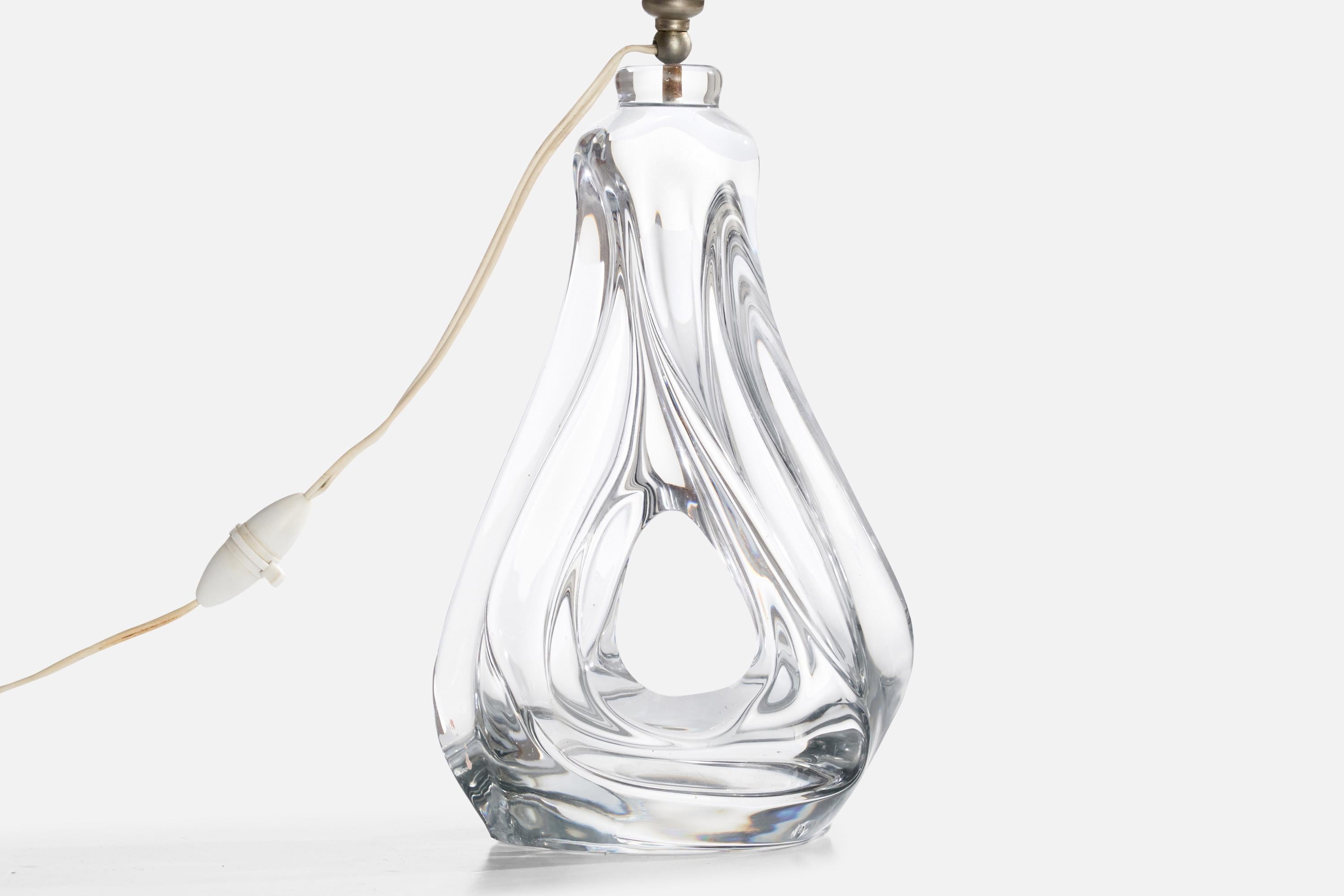 Französische Designerin, Tischlampe, geblasenes Glas, Frankreich, 1960er Jahre im Angebot 4