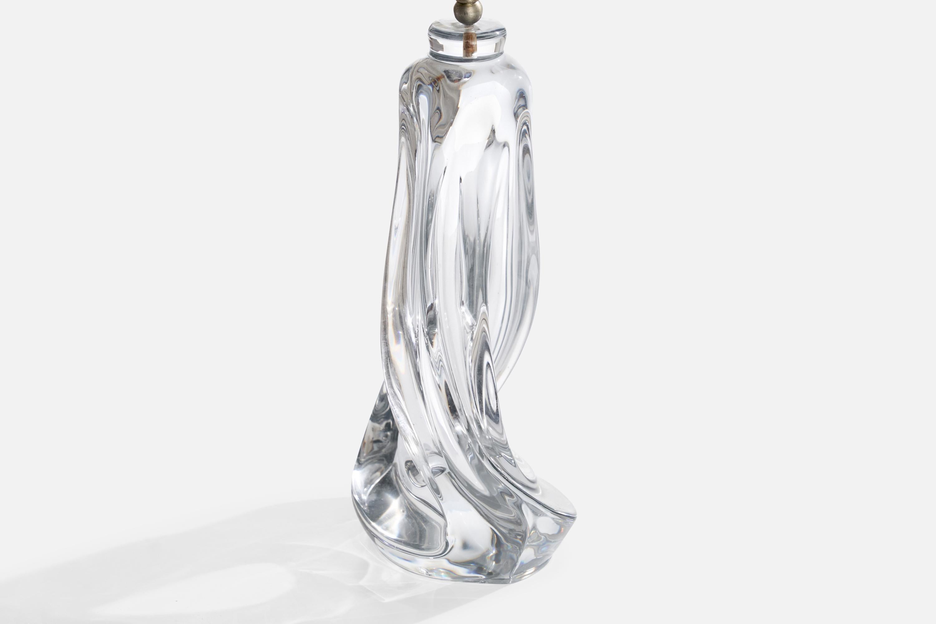 Französische Designerin, Tischlampe, geblasenes Glas, Frankreich, 1960er Jahre im Angebot 5