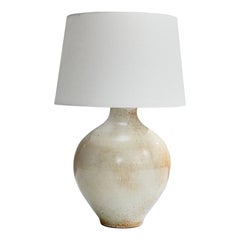 French Designer, Table Lamp, Ceramic, France, 1950s