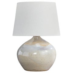 Lampada da tavolo di design francese, ceramica, Francia, anni '1950