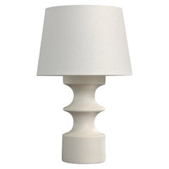 French Designer, Table Lamp, Ceramic, France, 1950s