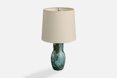 French Designer, Table Lamp, Ceramic, France, 1960s
