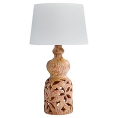 Lampada da tavolo di design francese, ceramica, Francia, anni '1960