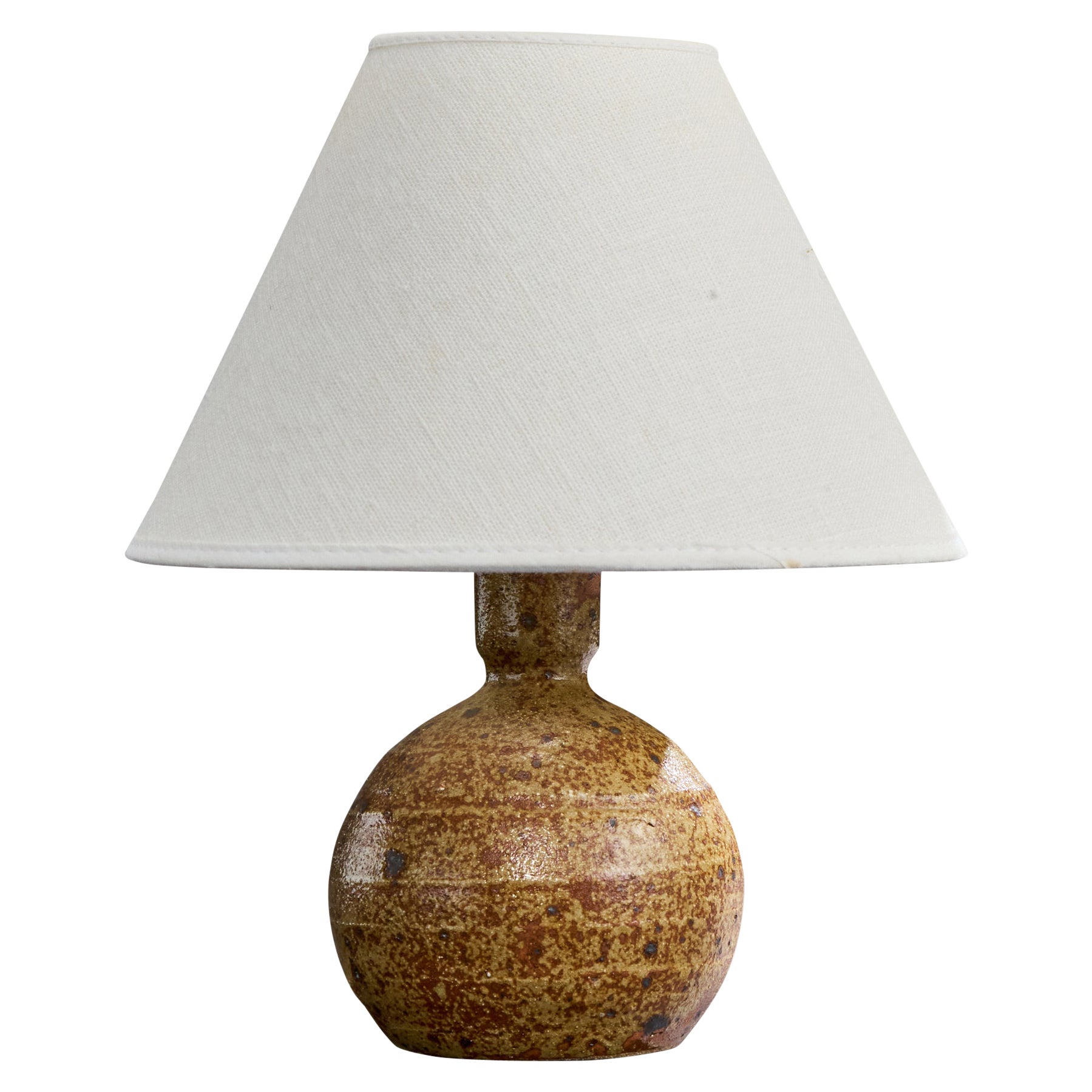 French Designer, Table Lamp, Ceramic, France, 1960s