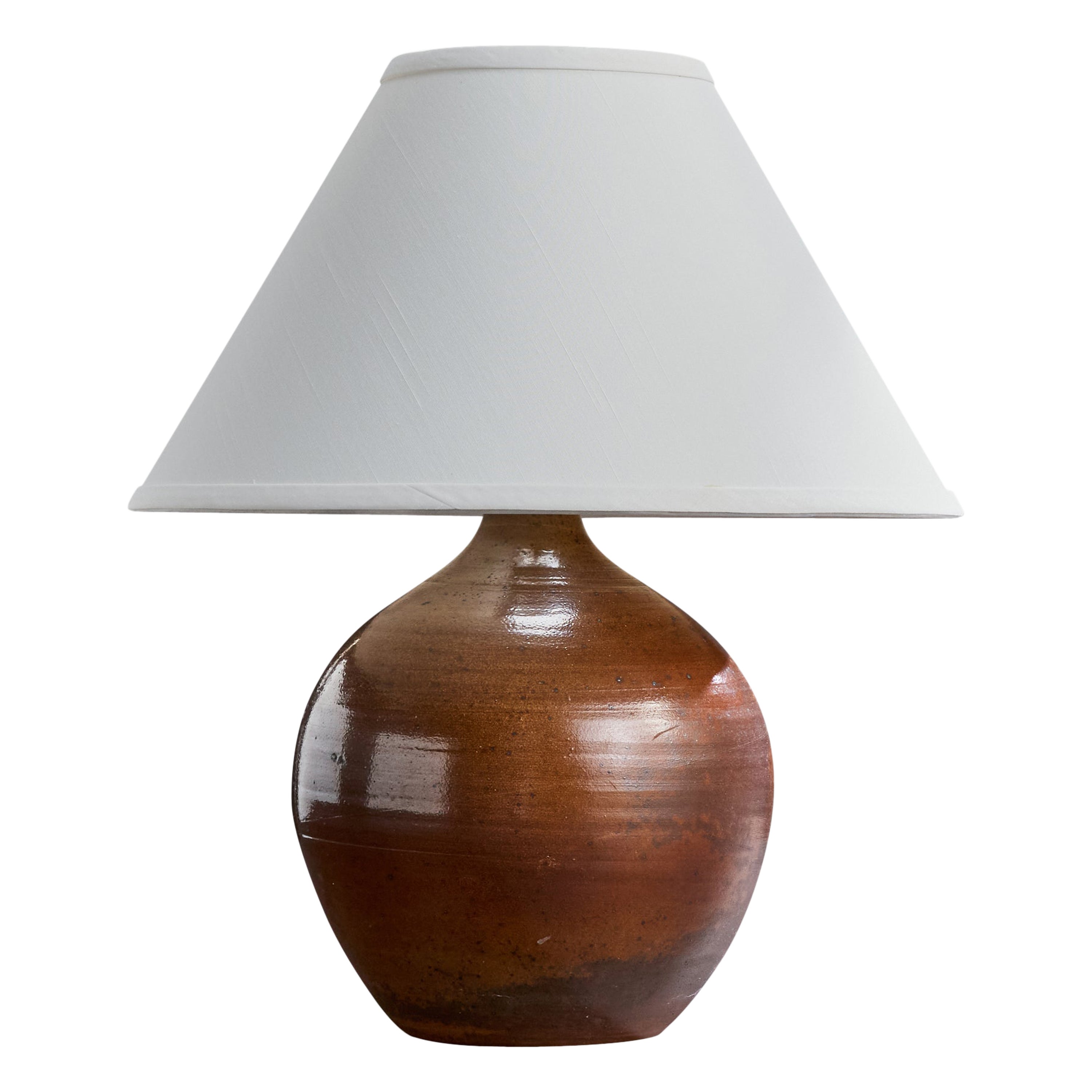 French Designer, Table Lamp, Ceramic, France, 1960s