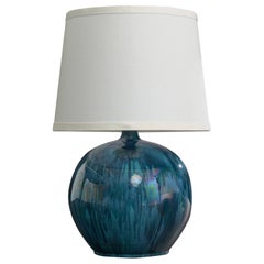 French Designer, Table Lamp, Ceramic, France, 1970s
