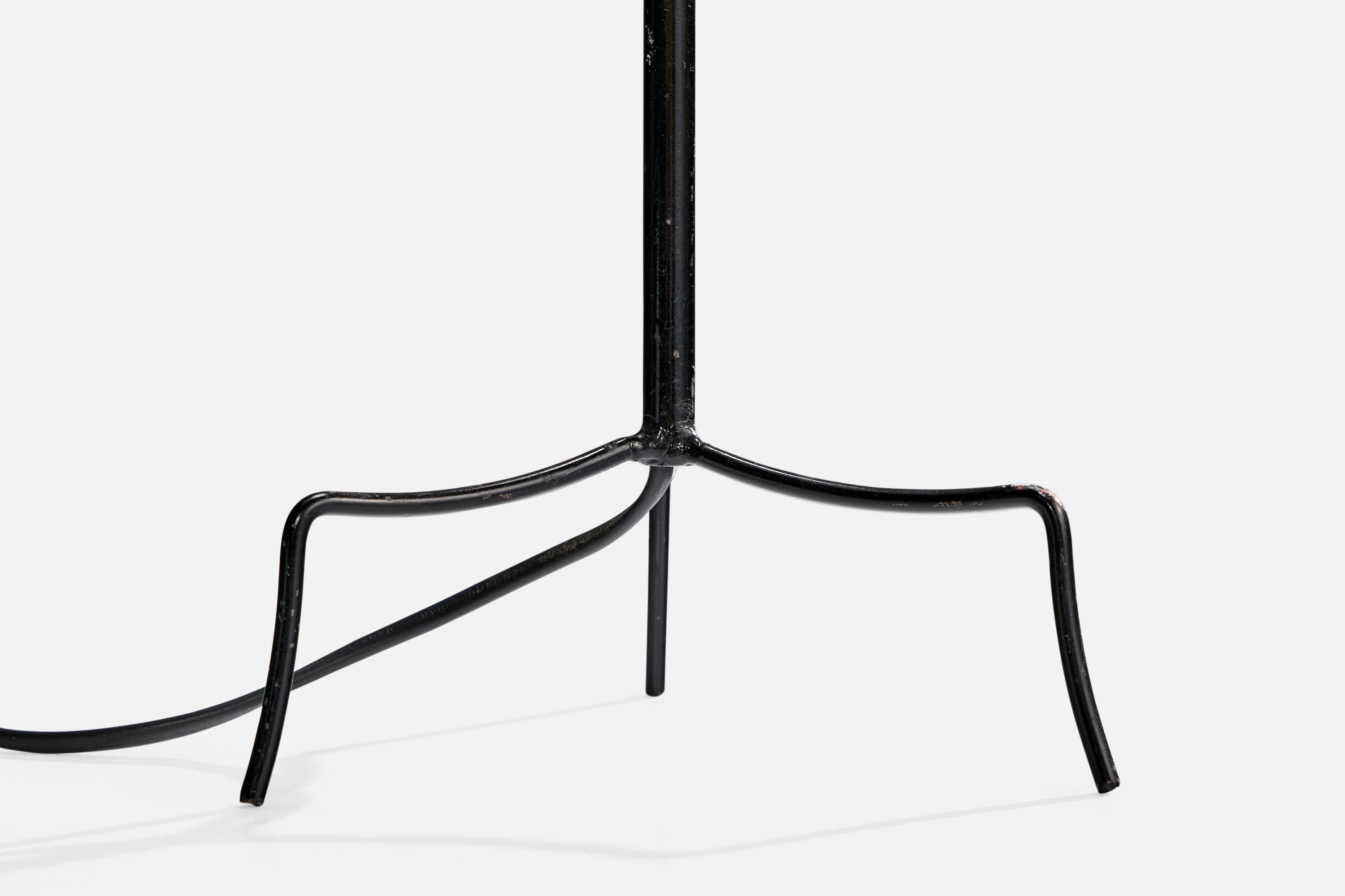 Milieu du XXe siècle Designer français, lampe de table, métal, France, années 1950 en vente