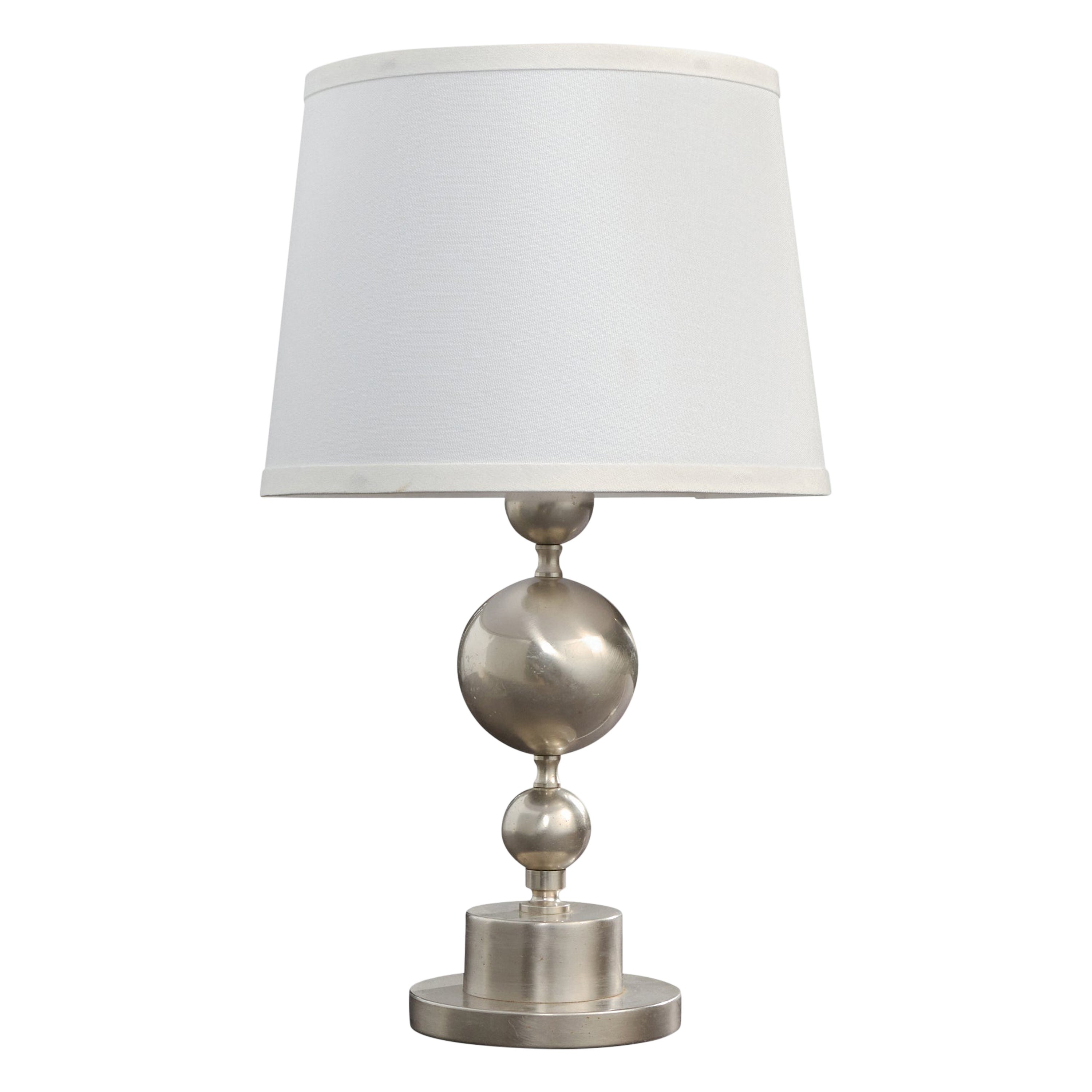 French Designer, Table Lamp, Metal, France, 1960s