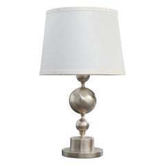 French Designer, Table Lamp, Metal, France, 1960s
