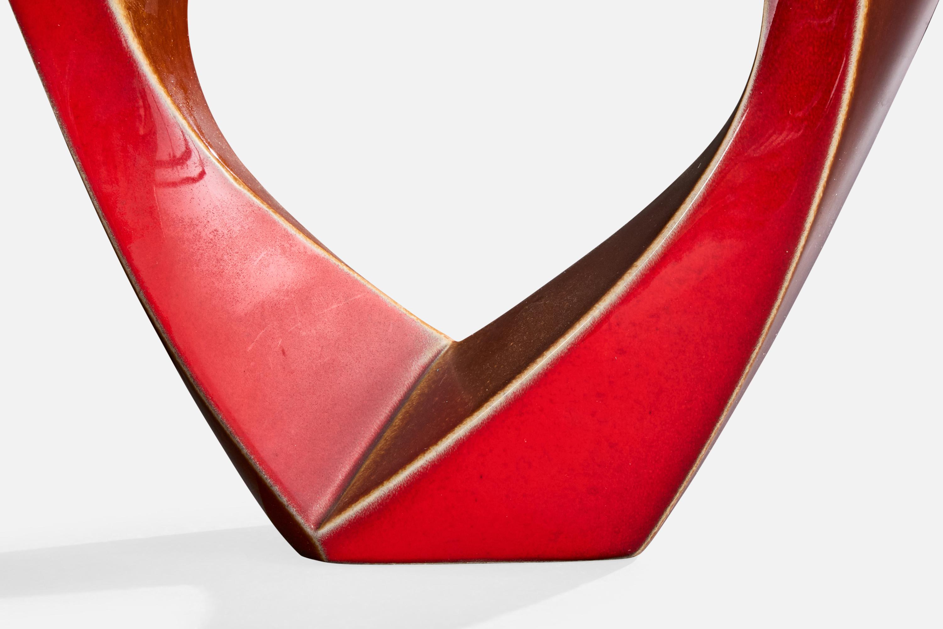 Designer français, lampes de table, céramique, laiton, tissu, France, années 1960 en vente 3