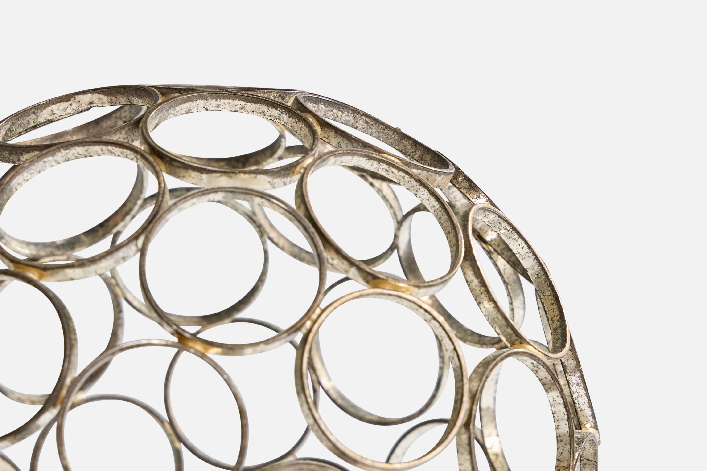 Fin du 20e siècle Designer français, lampes de table, acier, France, années 1970 en vente